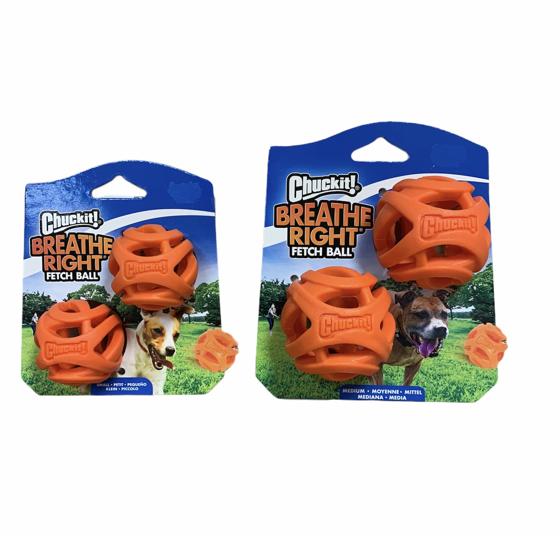 Chuckit Breathe Right Fetch Ball 2-Pack-0
